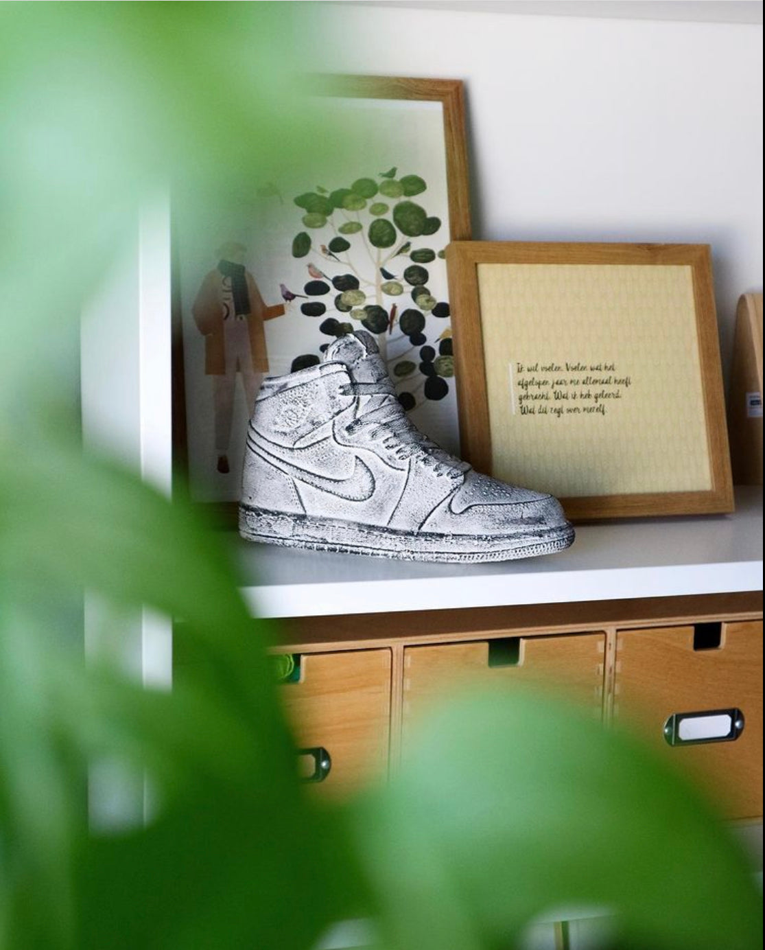 Jordan 1 Planter (Black/White)