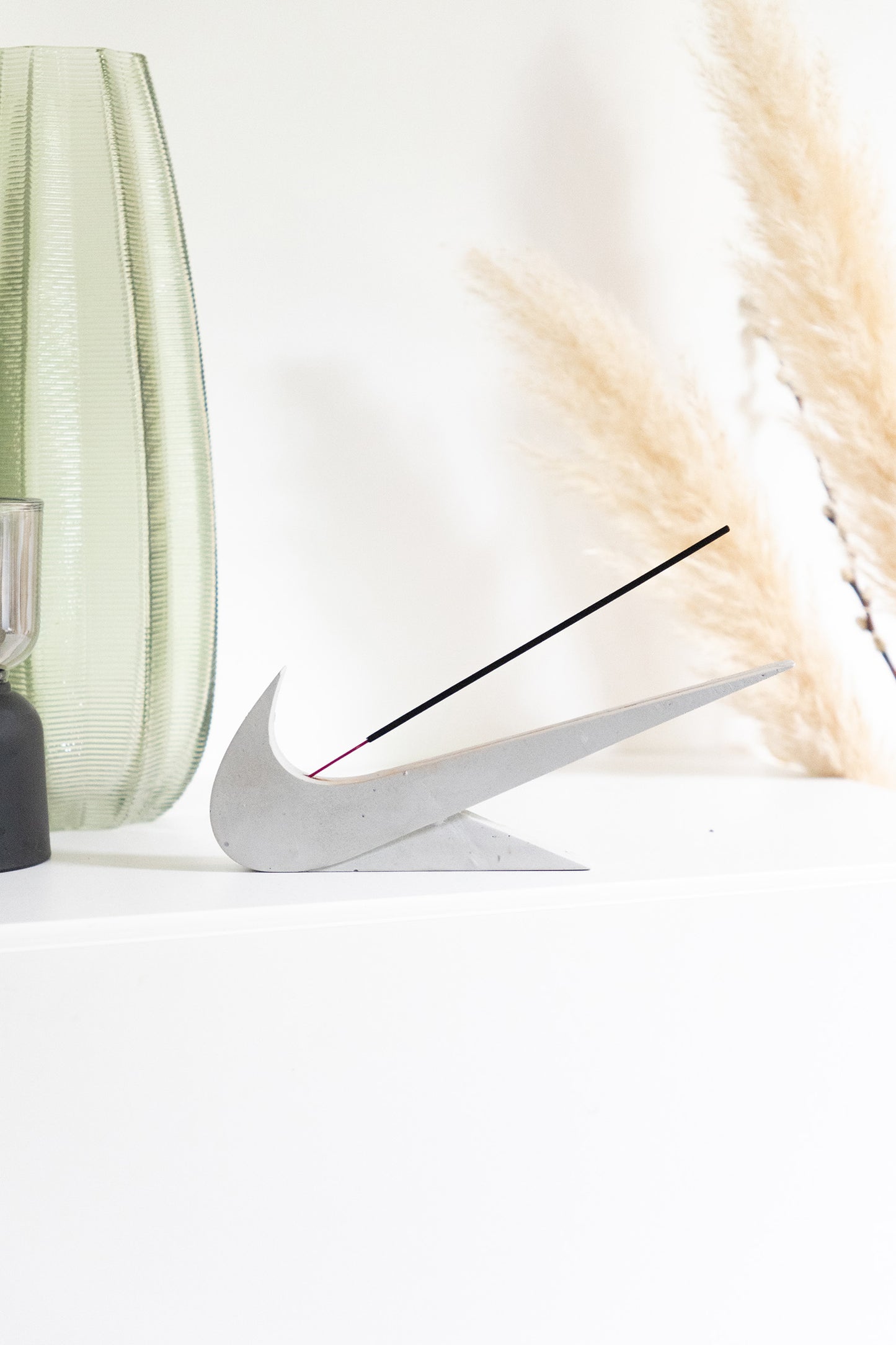 Swoosh Incense Holder